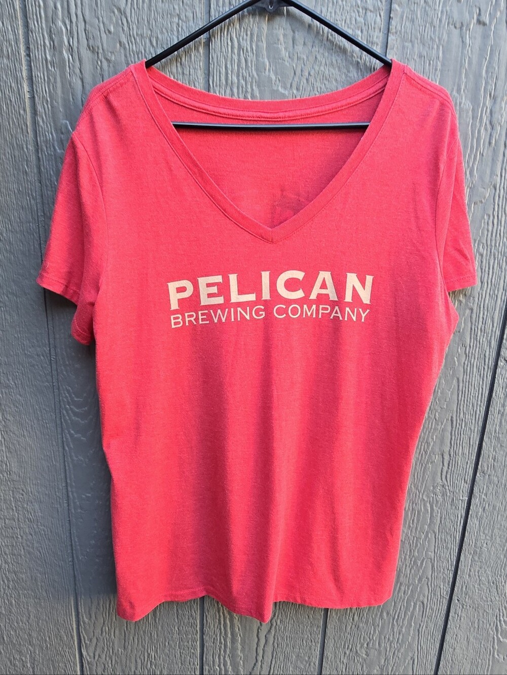 Pelican Brewery (Oregon Coast) V-Neck T-Shirt